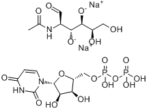 尿嘧啶核苷-5′-二磷酸-N-乙醯氨基半乳糖二鈉鹽