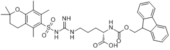 NΑ-FMOC-NΩ-（2,2,5,7,8-五甲基苯並二氫吡喃-6-磺醯基）-L-精氨酸