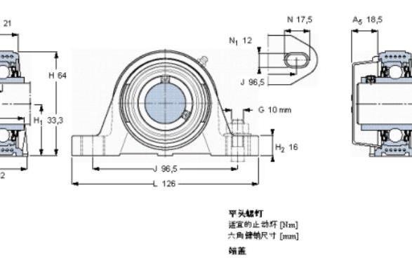 SKF SYKC20NTH軸承