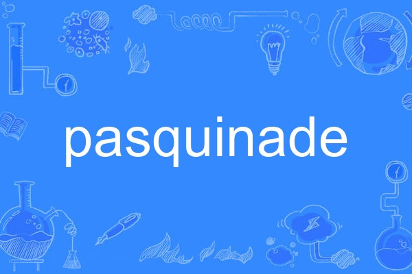 pasquinade