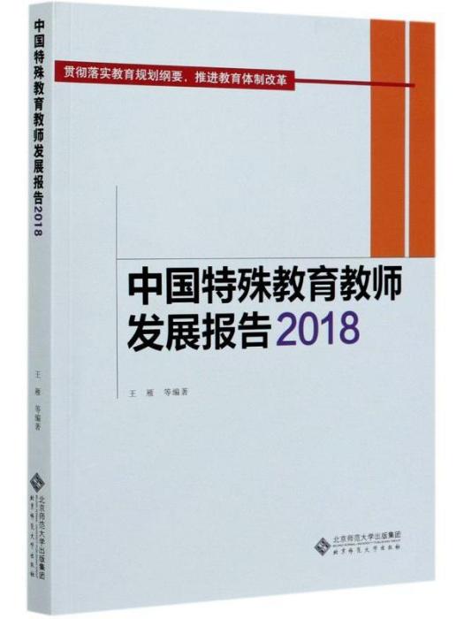 中國特殊教育教師發展報告·2018