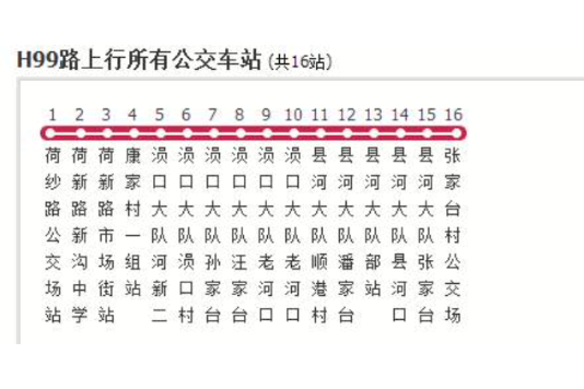 武漢公交H99路