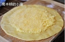 椰香桃子塔