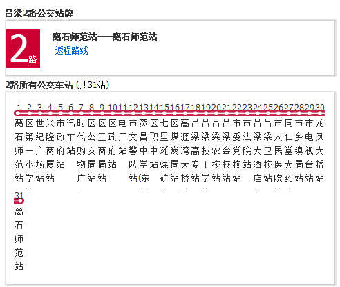 呂梁公交2路