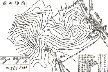 圖2 南湯山圖（1937年繪製）