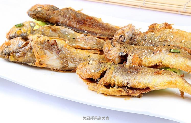 煎炸小黃魚