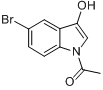 1-乙醯基-5-溴-3-羥基吲哚