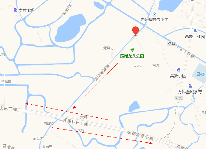 路涌村地圖