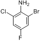 2-溴-6-氯-4-氟苯胺