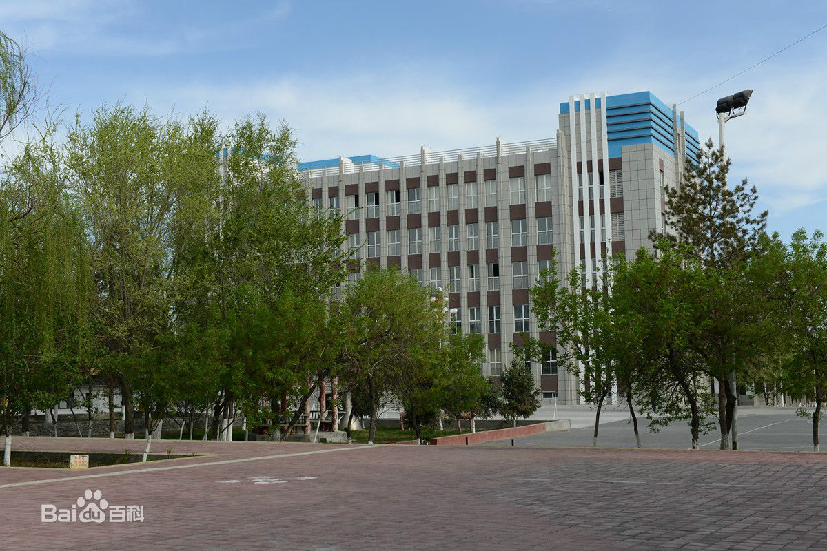 新疆套用職業技術學院校園景觀