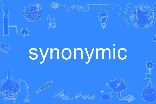 synonymic