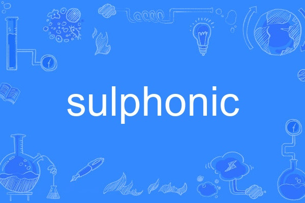 sulphonic