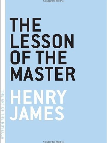 The Lesson of the Master