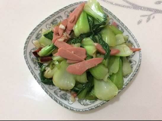 香腸油菜