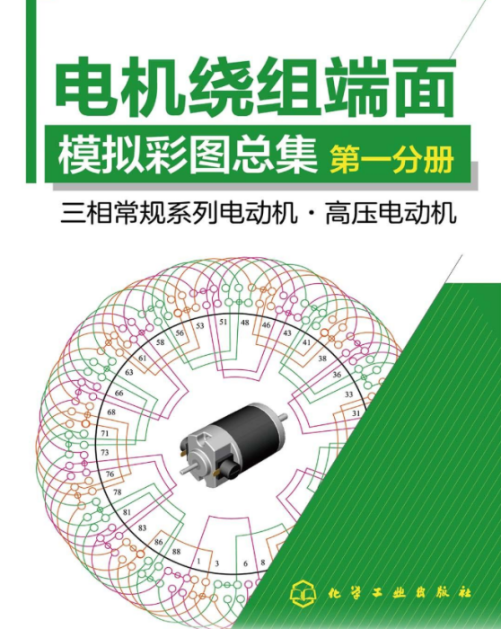 電機繞組端面模擬彩圖總集·第一分冊