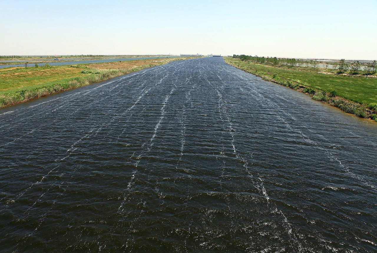 淮河入海水道高清大圖