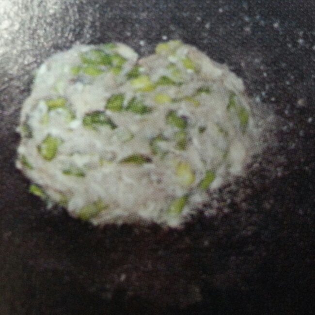 韭菜蜆肉餅