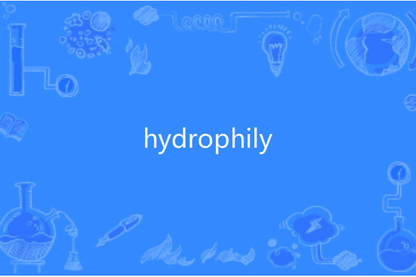 hydrophily