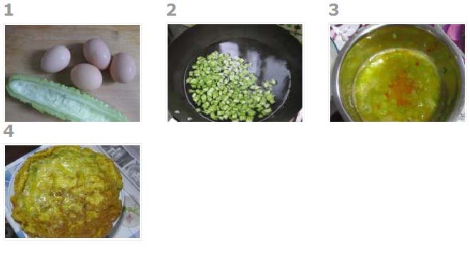 苦瓜斬蛋（做法步驟）