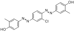 4,4\x27-[（2-氯-1,4-亞苯基）雙（偶氮）]雙（2-甲基苯酚）酯