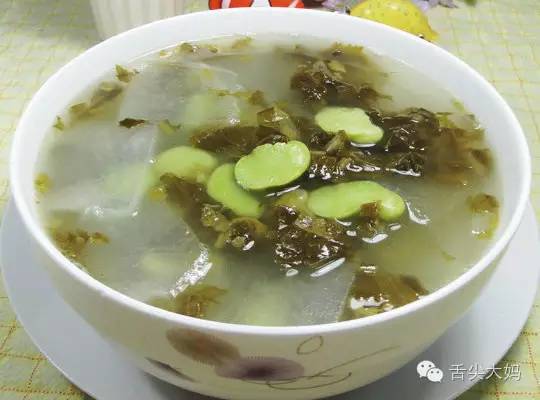 蠶豆冬瓜湯