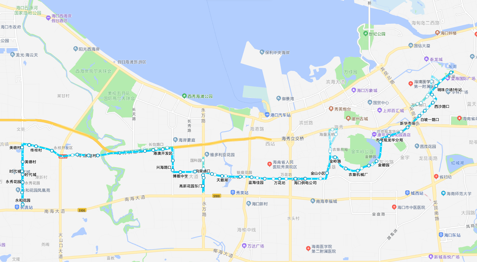 海口公交93路