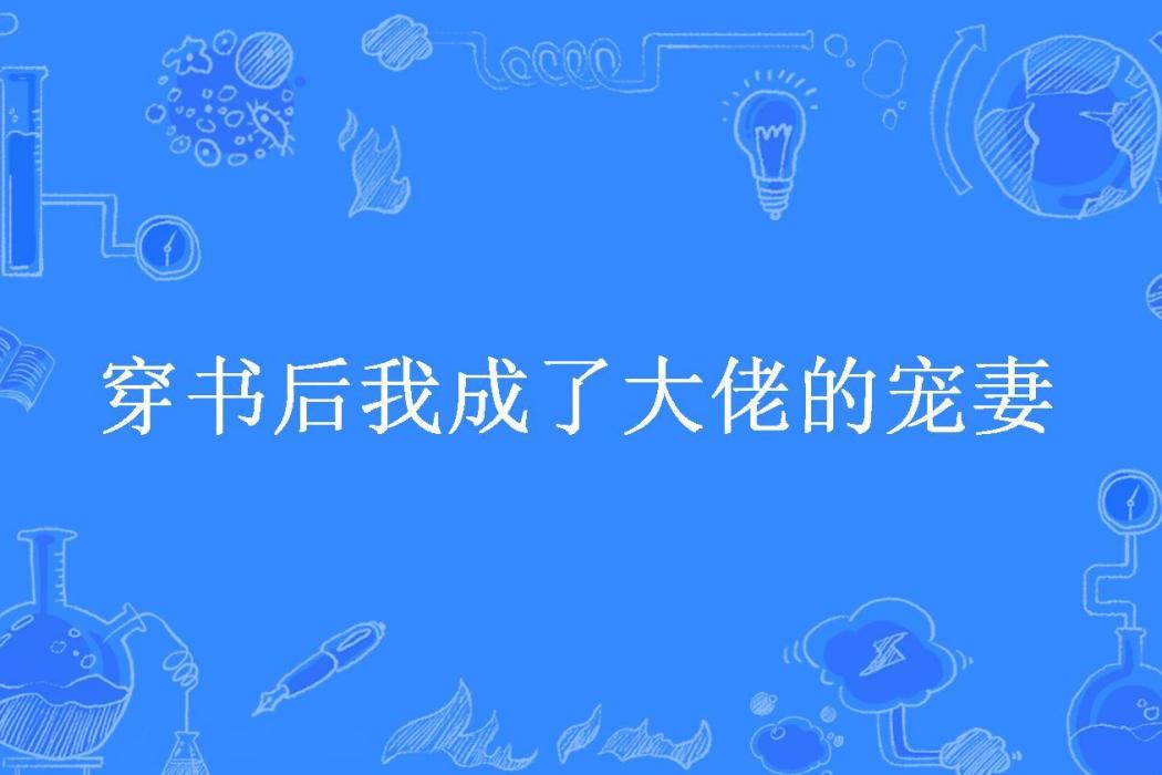 穿書後我成了大佬的寵妻