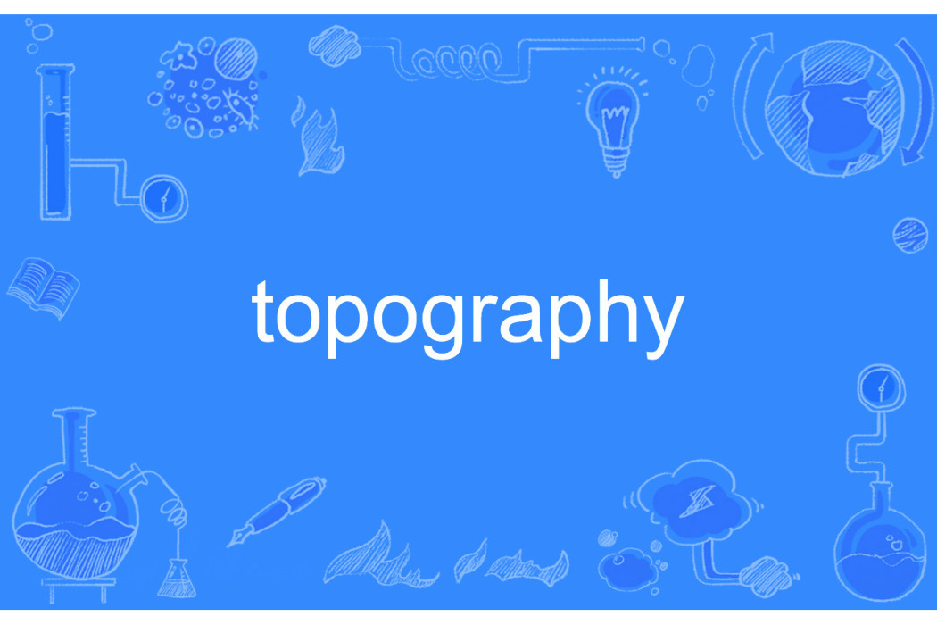 topography