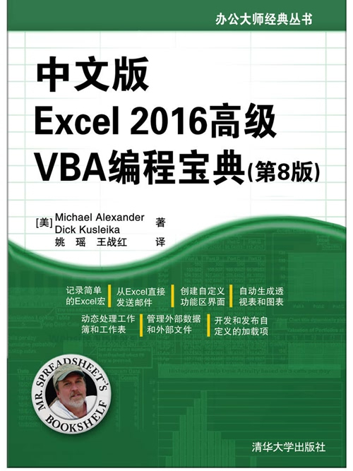 中文版Excel 2016高級VBA編程寶典（第8版）