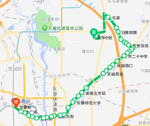 長春公交T116路