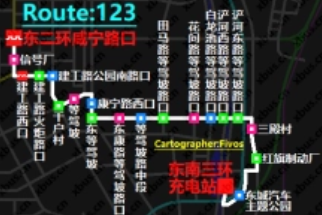 西安公交123路