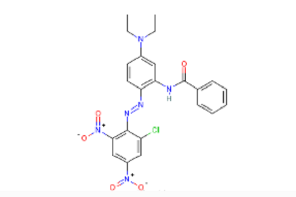 N-[2-[（2-氯-4,6-二硝基苯基）偶氮]-5-（二乙氨基）苯基]苯甲醯胺