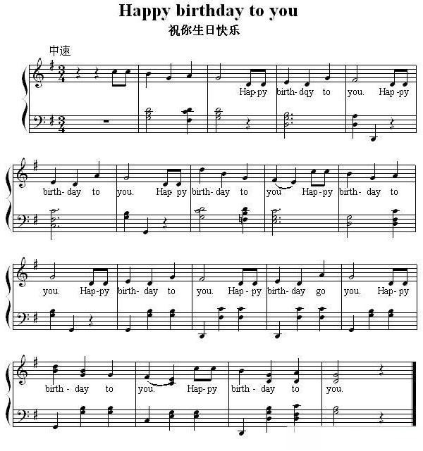 祝你生日快樂(帕蒂·希爾、米爾德里德·希爾創作歌曲)