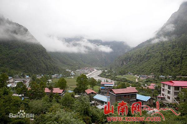 麻瑪示範村全景