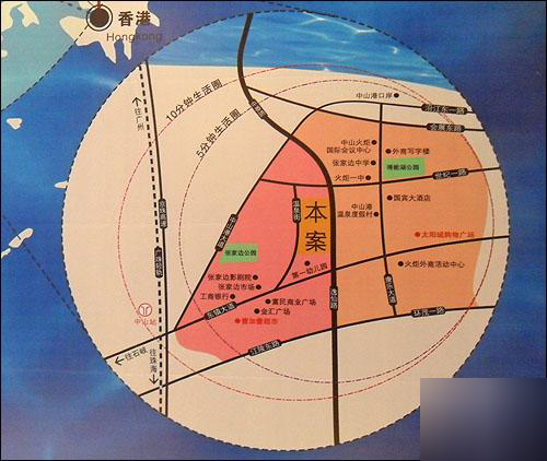 尚高新地雅庭地理位置圖