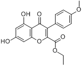 2-乙氧羰基-5,7-二羥基-4-甲氧基異黃酮