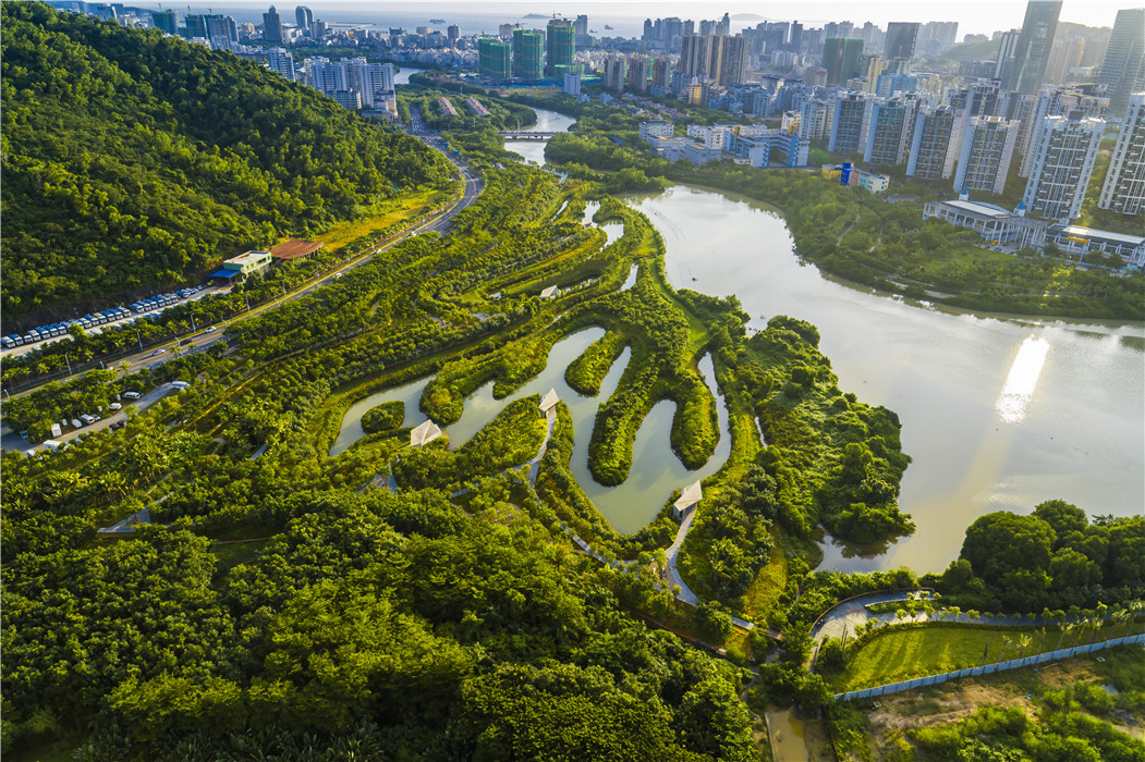 海南三亞河國家濕地公園