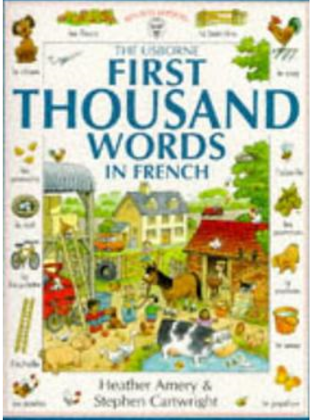 First Thousand Words in French