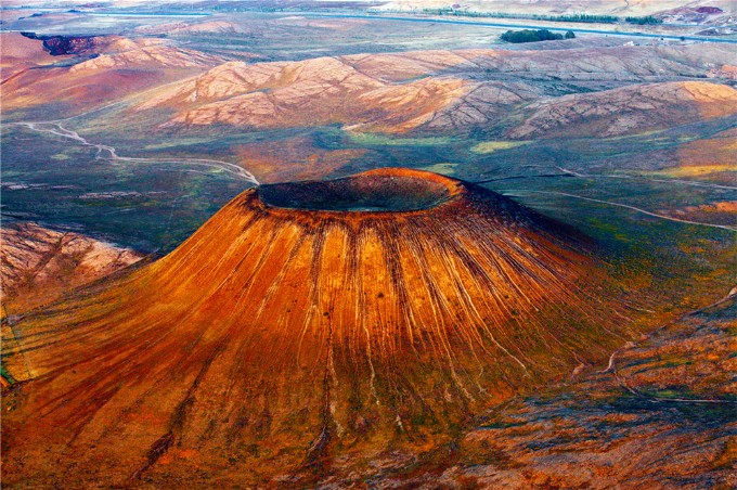 集塊火山錐