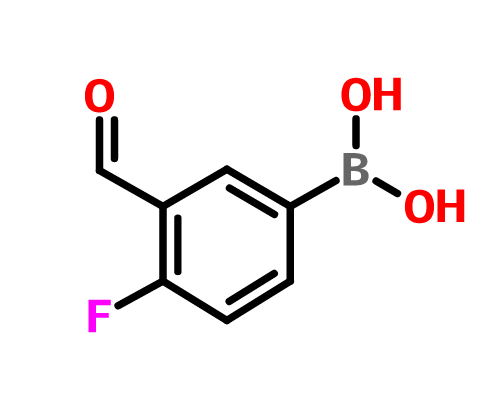 4-氟-3-醛基苯硼酸