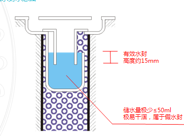 水封地漏