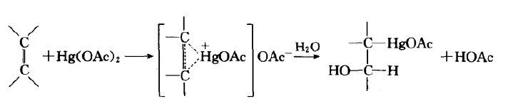 Oxymercuration-demercuration反應