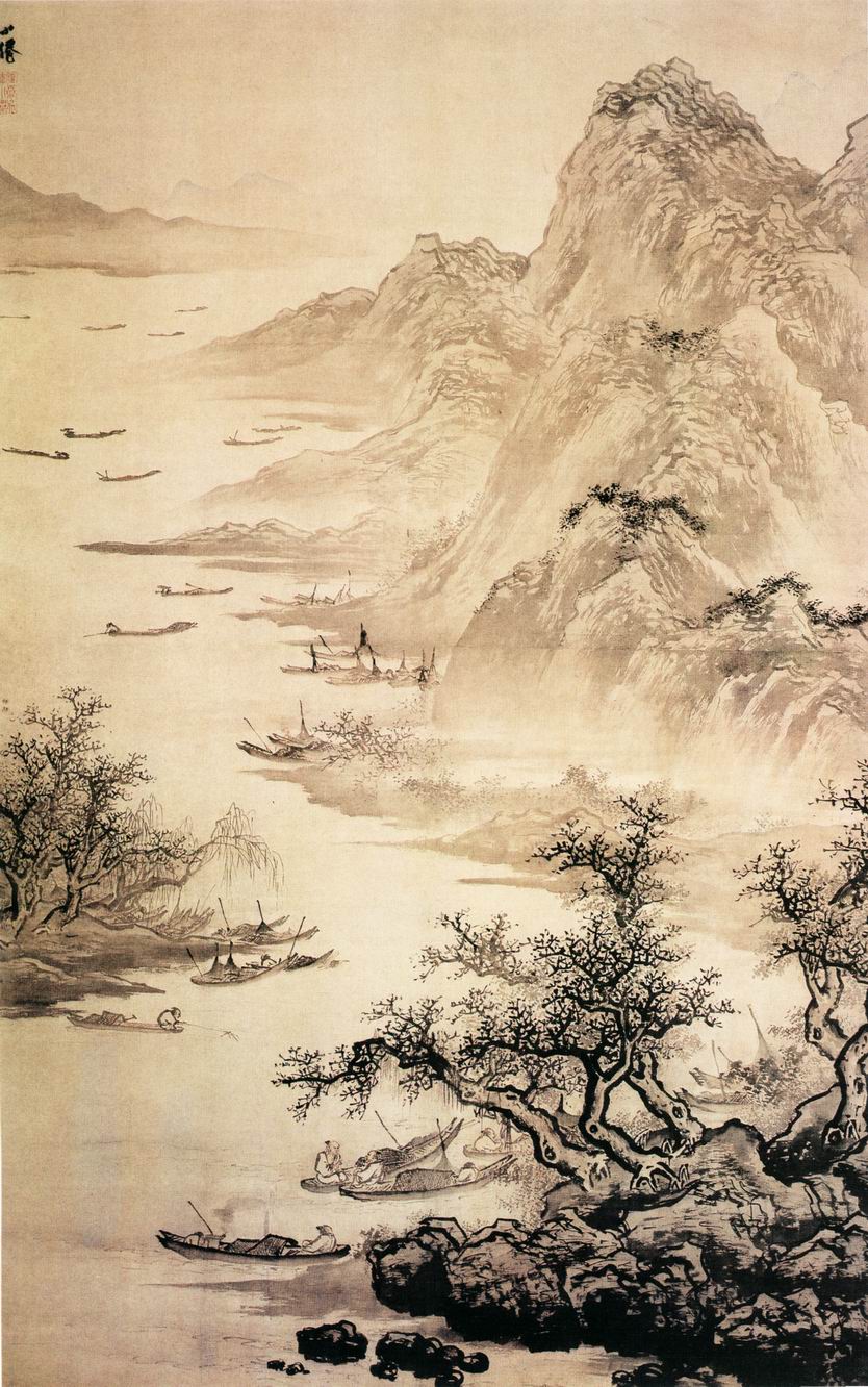《漁樂圖》北京故宮博物院藏
