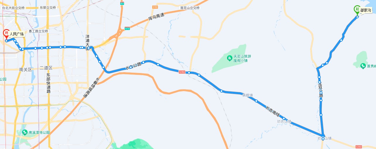 長春公交T332路