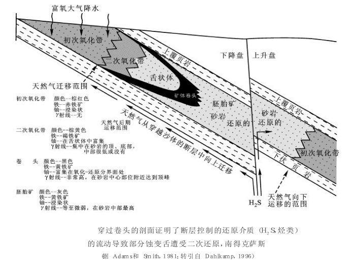 層間氧化帶型砂岩鈾礦床