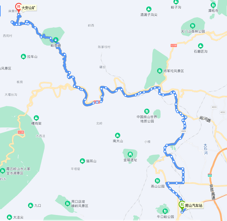 北京公交F22路