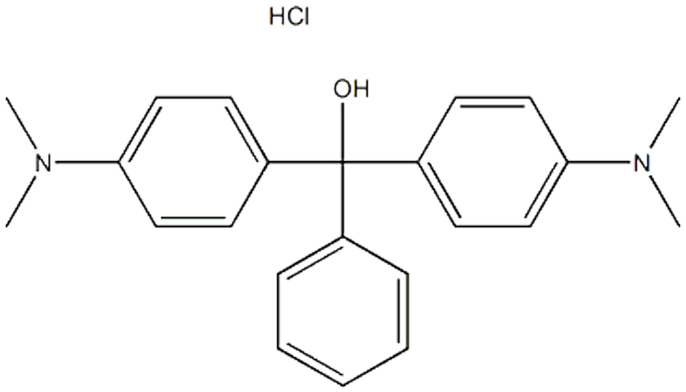 孔雀石綠甲醇鹽酸鹽