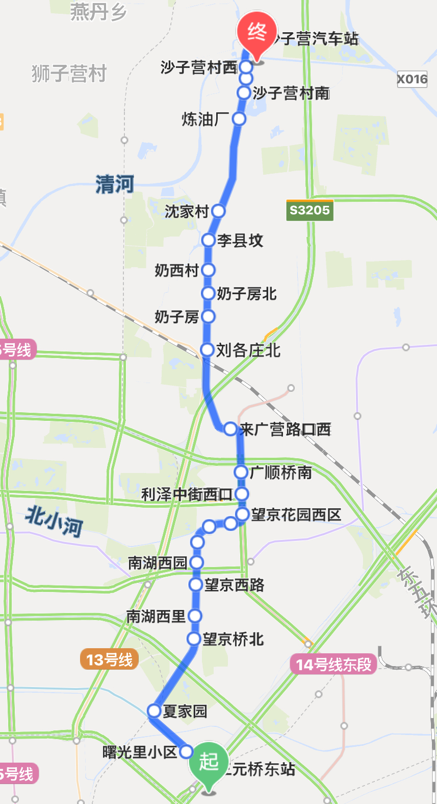 北京公交939路