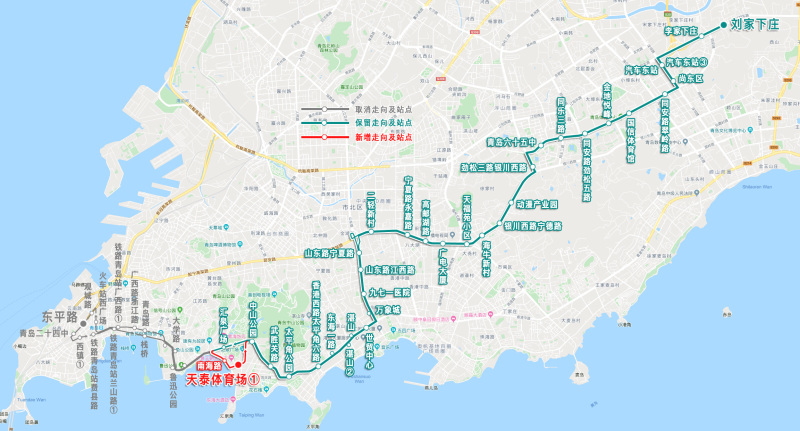 青島公交223路