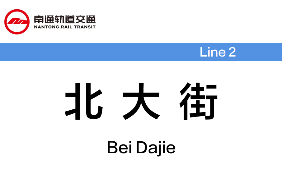 北大街站(中國江蘇省南通市境內捷運車站)